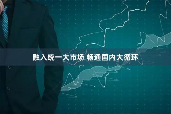 融入统一大市场 畅通国内大循环